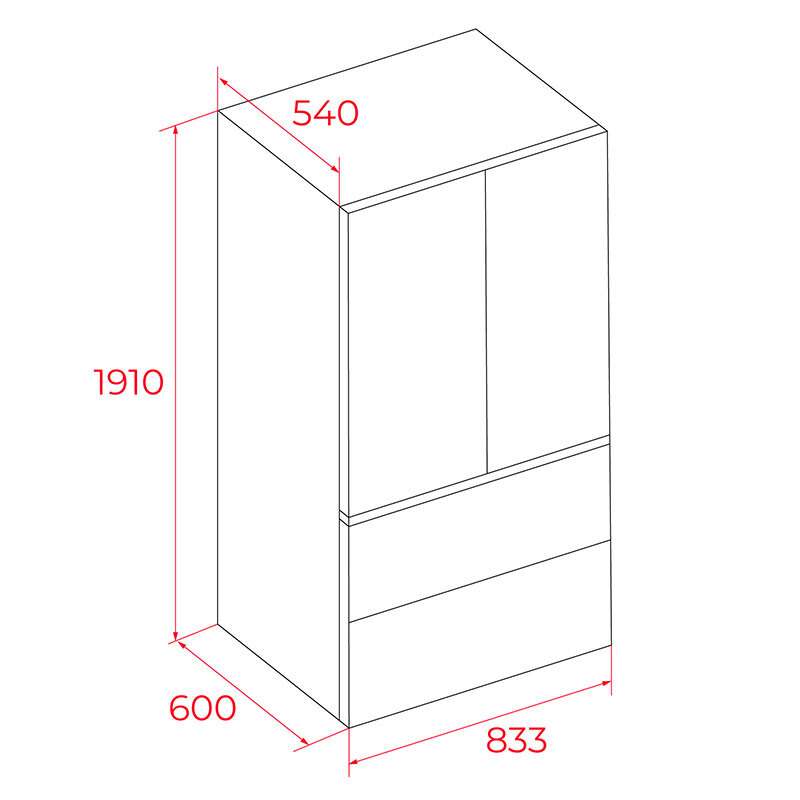 Americano Teka RFD87870 IN-LINE Gris - Imagen 3